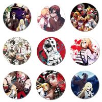 【CC】 Shipping Anime Angels of Death Enamel Pin Figure Badge Cartoon Brooch Accessories Gifts