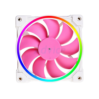 FAN CASE 12CM ID-COOLING ZF-12025-PINK-ARGB