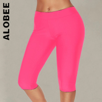 Alobee ผู้หญิงใหม่ที่ไร้รอยต่อเสียงขรม Leggings ผู้หญิงถุงน่องกางเกงขาสั้น Push Up โยคะกางเกงขาสั้นเอวสูงยิมเสื้อผ้ากางเกงขาสั้นผู้หญิงหญิง