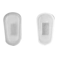 50 Pairs Push-in Glasses Nose Pads Glasses Nose Pads Soft Silicone Clear Nose Pads Replacement Nose Pads