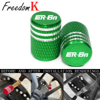 อุปกรณ์เสริมรถจักรยานยนต์ยางวาล์วยาง Stem Cover Air Caps Airtight Theftproof ล้อสำหรับ ER6F ER6N ER-6N 2012-2020