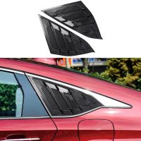 Sport Style Air Vent Cover Rear Side Window Louvers For Honda Accord 10Th Gen Accessories 2018 2019 2020 2021 2022