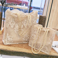 Fashion Lace Design Shoulder Bag Womens Handbags Purse Female Casual Embroidered Hollow Tote Ladies Vintage Floral Shopping Bag