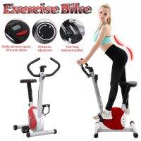 Blue / Red LED Display Bicycle Fitness Exercise Bike Cardio Tools Indoor Cycling Trainer Stationary Body Building Fitness Equipment 120kg