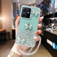 เคสสำหรับ โทรศัพท์ Vivo Y36 Y27 5G Y35 Y22 V25 Y02S Y30 5G T1X Y01 V23 5G Y33S Y15A 5G V20 Y12S V23E Y21 V21 Y15S Y72 Y31 Y11 Y12โปร Y20 Y12A Y50 V17 V19 S1โปร V11i Y15โปรโปร v9 Y1S Y91C V15 Y95 Y93พร้อมสายคล้อง