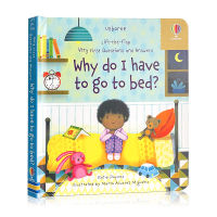 หนังสือป๊อปอัพ สามมิติ Usborne Book Lift The Flap Book Very First Questions and Answers Why Do I Have To Go To Bed Hardcover English Story Book Board Book for Kids Toddlerหนังสือเด็ก หนังสือภาษาอังกฤษ หนังสือสำหรับเด็ก หนังสืออ่านก่อนนอน หนังสือ