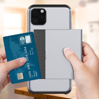 「16- digits」กรณี YOACHEY สำหรับ iPhone 11 Pro XS MAX X XR 7 8 6 6วินาทีบวกกระเป๋าสตางค์ผู้ถือบัตรเครดิต ID สล็อตกระเป๋าที่ซ่อนกันกระแทกเกราะปก