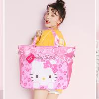 【CW】 Hello Kitty กระเป๋าออกแบบญี่ปุ่นไหล่กระเป๋าเมสเซนเจอร์นักเรียนกระเป๋าลิปสติก Sanrio และกระเป๋าถือสำหรับกระเป๋าสตางค์ผู้หญิง 1 1 1 1