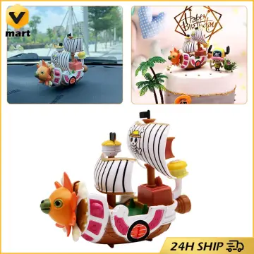 Anime One Piece Going Merry pirate ship assembled model PVC Action