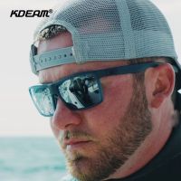 【CW】♚  Mirrored Original Brand Sunglasses Glasses Polarized Mens Fishing eyewear UV400 6 Colors KDEAM KD029