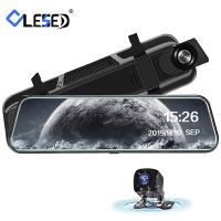 OLESED 10 Mirror Dash Cam Streaming Media Full-Screen Touching Lens Night 1080P Front 1080p Backup Car DVR