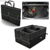 ▽☜ Car Storage Collapse Trunk Back Bin Bag Caddy Organizer Ford Hyundai Automobiles Interior Accessories Stowing Tidying Trunk Box