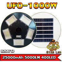 SUPER NEW PROMOTION *UFO 1000W* แสงขาว โคมไฟถนน UFO Square Light ไฟถนน ไฟโซล่าเซลล์ พลังงานแสงอาทิตย์Solar Street Light LED 1000W***รับประกันสินค้า 1 ปี***