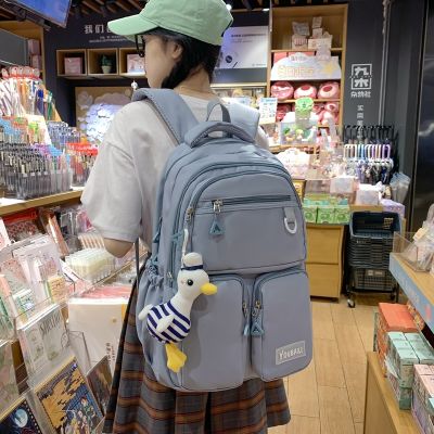 กระเป๋าเป้ผู้หญิงจุได้เยอะ,2022ใหม่กระเป๋าเป้นักศึกษากระเป๋านักเรียน