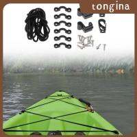 Tongina Kajak-Deck-Rigging-Set, Zubehör, Angelaufbewahrung, Bungee-Set Mit 12