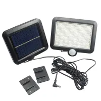 56 LED Solar Light Outdoor Solar Lamp with Motion Sensor Waterproof Sunlight Powered Lighting for Garden Rural Household