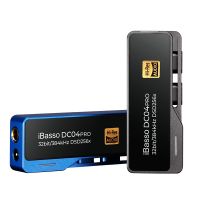 HOT”Ibasso DC04 Pro เครื่องขยายเสียงหูฟัง Type-C เป็น 3.5 มม. Dual CS43131 DAC สําหรับศัพท์ Android Lossless Audio Decoding Wire DC06