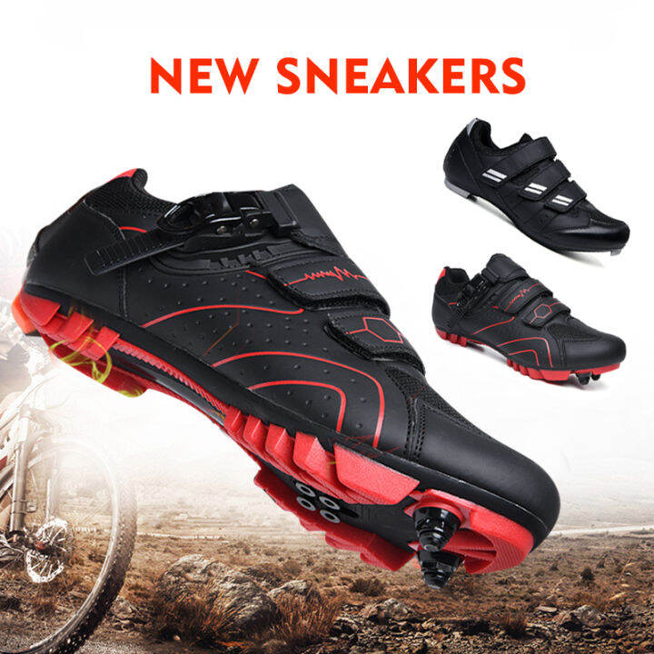 MTB Cycling Shoes Cleats Shoes Wearable Hardsoled SelfLocking