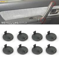 8Pcs Auto ด้านในประตู Grab Handle สกรูฝาครอบปลั๊ก MB777725 MB777731สำหรับ Mitsubishi PAJERO SHO MK2 V31 V33 1990-2000