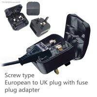 ◈ Bs5733 Fused Travel Adapter Euro To UK Singapore Hongkong Malaysia Conversion Plug Box Type Type-C To Type-G Plug Adapter