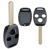 Auto Car Remote Key Shell Case เปลี่ยน3ปุ่มรถ Remote Key Shell Fit สำหรับ Honda Accord Civic CRV Pilot Fit