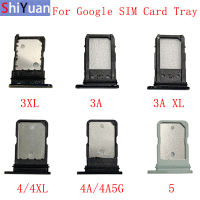 SIM Card Tray Memory MicroSD Card SIM Card Slot Holder For Pixel 3 XL 3A 3A XL 4 4XL 4A 5 Replacement Parts