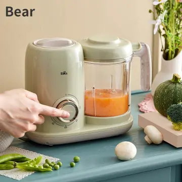 Bear Baby Food Maker  One Step Baby Food Steamer and Blender SJJ