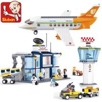 LEGO Sluban 0367 ตัวต่อเลโก้เครื่องบินของเล่นสําหรับเด็ก 678 ชิ้น