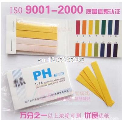 10Pack/LOT=800PCS pH Meters strips Indicator Test Strips 1-14 Paper Litmus Tester Urine &amp; Saliva Pregnancy PH test Paper Inspection Tools