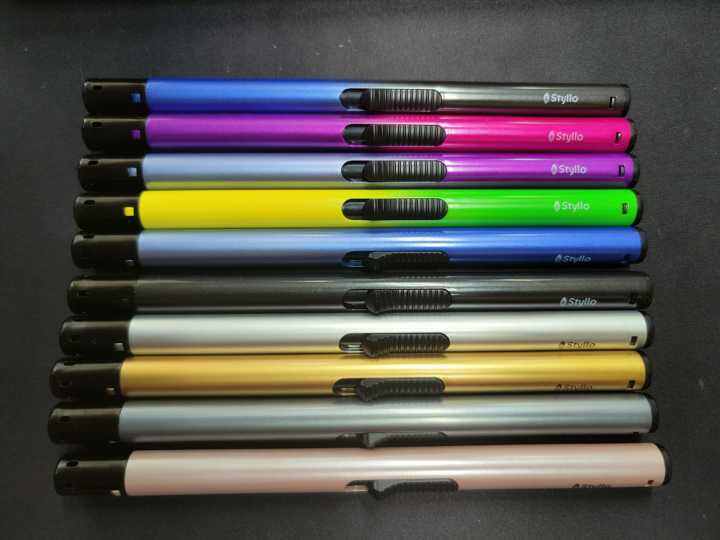 Stylish Candle Long Shape Colourful Lighter Refillable Perfect for your