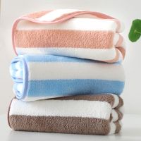 hotx 【cw】 75cmx35cm for Adults Absorbent Drying Spa Wrap Face Hair Shower