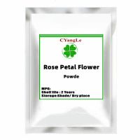 Organic Rose Petal Flower Powder Pigment Use For Mask, Food, Pastries, Cosmetics, Tea Bags, Pillow, Raw Materials