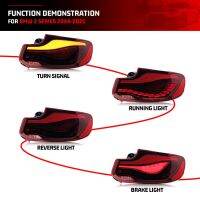 อุปกรณ์เสริมรถยนต์ LED GTS ไฟสำหรับ BMW หางตามลำดับ2ชุด2014-2021 F22ไฟหลัง LED M2ปลั๊กแอนด์เพลย์ยานยนต์สัญญาณดีอาร์แอล