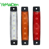 2x Car External Turn Signal LED Lights 24V 12V 6LED Auto Bus Truck Lorry UTE Trailer Tail Warning Lamp Brake Indicator Lights