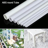 YINSH 10pcs High Quality ABS Decoration Crafts 2mm~10mm Sand Table Material Plastic Hollow Tube Round Tube Model Building Tube