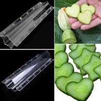 Cucumber Styling Growth Mold Plastic Heart Shaped Five-pointed Star Transparent Garden Fruit Vegetable Growing Molds