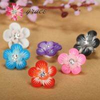 【YD】 15pc/lot 15mm PolymerClay  Colorful Beads Earring Handicraft Decoration Jewelry Making