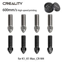 Creality ชุดหัวฉีด K1ใหม่,โลหะผสมทองแดง/เหล็กกล้ารองรับ600Mm/S ความเร็วในการการพิมพ์ความเร็วสูงสำหรับ K1/K1สูงสุด/Cr M4เครื่องพิมพ์3d