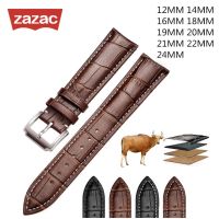 ┅❣卍 Watchband Quality Full-grain genuine leather strap watch band 12-18 20mm 22mm 24mm watch accessories for Tissot Seiko