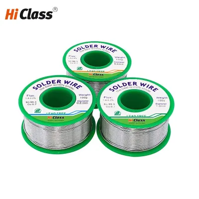 Lead-free solder wire 0.5mm/0.6mm/0.8mm/1.0mm/1.2mm/1.5mm/2.0mm Flux-core solder 50g 100g Rosin solder tin Welding wire