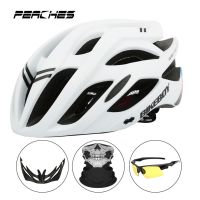 ☸ High-quality Bike Cap Withlight Cycling Cycling Helmets Cycling Equipment Durable Bicycle Helmet Adjustable Lynon Chin Strap