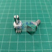 โพเทนชิโอมิเตอร์ Potentiometer วอลลุ่ม R ปรับค่า ตัวต้านทาน 6 ขา B1K ถึง B500K #6 ขา เขียว (1 ตัว)