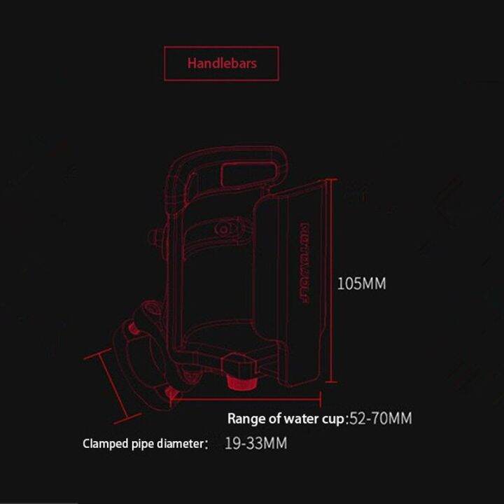 กระบอกน้ำบาร์กันชนของรถจักรยานยนต์อเนกประสงค์สำหรับ-bmw-honda-มอเตอร์ไซค์ยามที่วางโทรศัพท์ที่จับอุปกรณ์จักรยาน