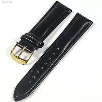 ◕✕☎ 20MM Cowhide watch band with pin buckle watch accessories Leather plain 22mm watch strap