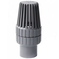 25mm 32mm 40mm 50mm ID Gray One Way Non Return Check Valve Basket Foot Bottom Valve Water Pump Accessories Aquarium Fish Tank Valves