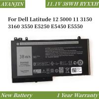 11.1V 38WH RYXXH Laptop Battery For Dell Latitude 12 5000 11 3150 3160 3550 E5250 E5450 E5550 Series notebook 9P4D2 Electrical Trade Tools  Testers