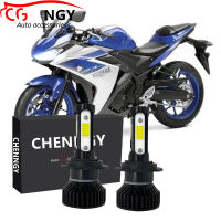 สำหรับ Yamaha YZF R1 R3 2011-2015 2016 2017 2018 2019 (ไฟฉายคาดศีรษะ)-(1คู่) ไฟหน้าไฟฉายคาดศีรษะ LED ชุดแปลง6000K LHL CG LY X15