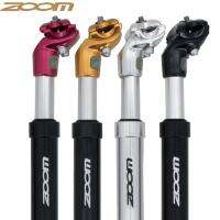 ZOOM Suspension Seatpost โช้คอัพซูซูกิจักรยานเสือภูเขา MTB เบาะจักรยาน Post 25.4 27.2 28.6 30.1 30.4 30.9 31.6 33.9