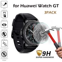 【✱2023 HOT✱】 uk7asf 3Pcs/แพ็คแก้วป้องกันบนสำหรับนาฬิกา Huawei Gt กระจกเทมเปอร์ปกป้องหน้าจอ Knock Scratch Proof Toughned ฟิล์ม9H Glas