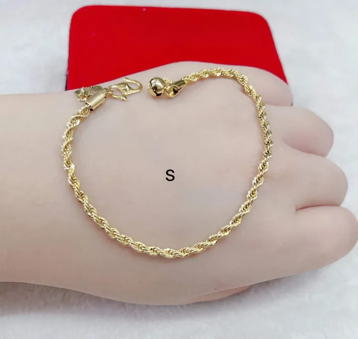 10k gold bracelet for women | Lazada PH